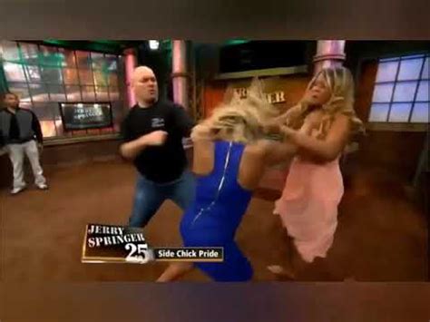 JERRY SPRINGER fight compilation PART 3 we will rocked u - YouTube