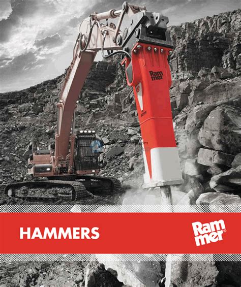 Rammer Brand Hydraulic Rock Hammer - Buy Rammer Hammer, Hydraulic ...