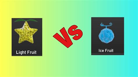 Light fruit vs ice fruit (anime fighting simulator) - YouTube