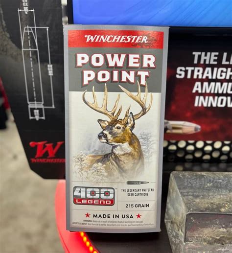 Winchester Unveils New 400 Legend Cartridge