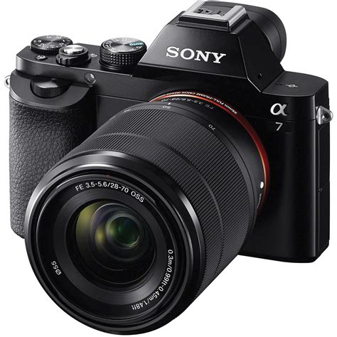 Sony Alpha a7 Mirrorless Digital Camera with FE 28-70mm ILCE7K/B