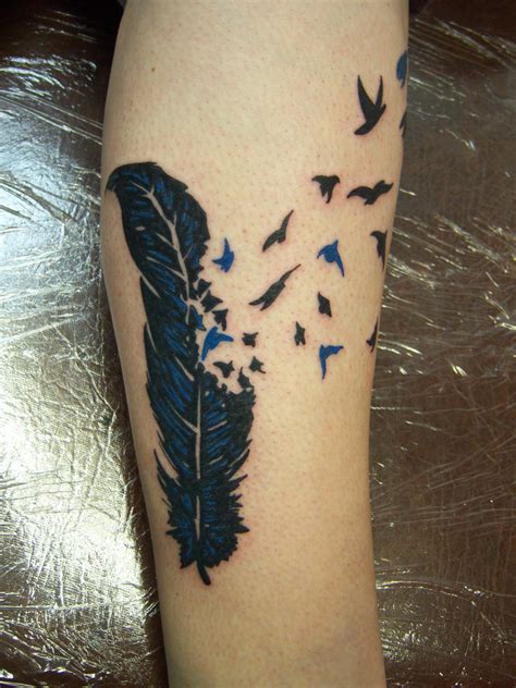 Feather Tattoo by body-mods on DeviantArt