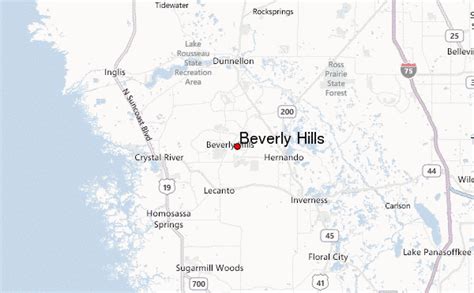 Beverly Hills, Florida Location Guide