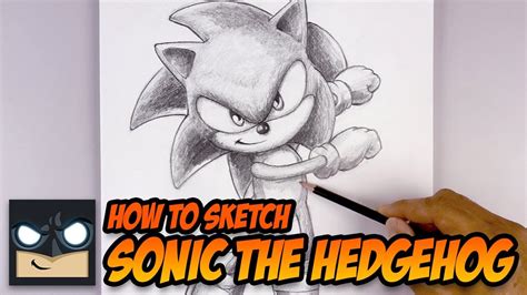 How To Draw Sonic The Hedgehog - Sketch Tutorial