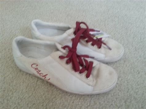 Coach Tennis Shoes for Sale! | Coach tennis shoes, Wedding sneaker ...