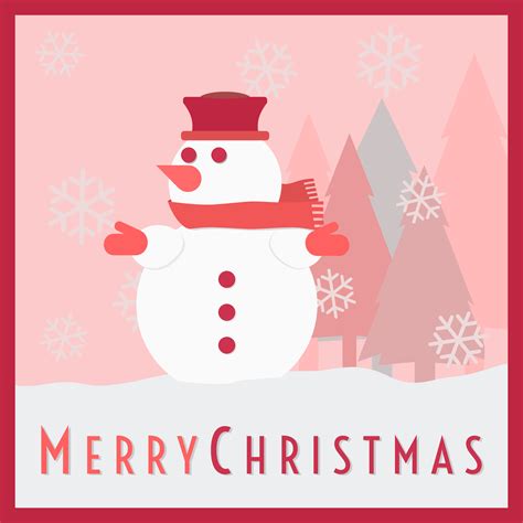 Merry Christmas Snowman Greeting Clip Art Image - ClipSafari