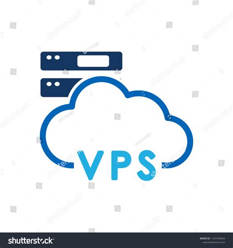 Vps Server Logo Icon Design Stock Vector (Royalty Free) 1107354644 ...