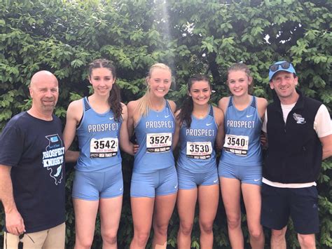 Girls’ Track Relays Medal, Break School Record – ProspectorNow