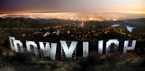 Hollywood Sign Night — Fine Art Matters