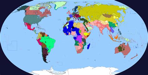 World Map 1916 (World War I) (The Great War) by Venezuelan-1-Reich on ...