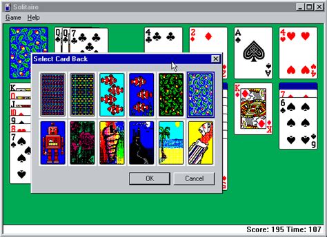 Windows 95 Solitaire : nostalgia