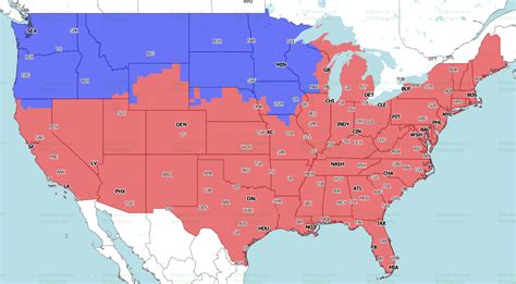 NFL Week 3 TV coverage maps; which games are available for Saints fans