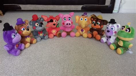 I finally have all the fnaf 6 plushies : r/fivenightsatfreddys