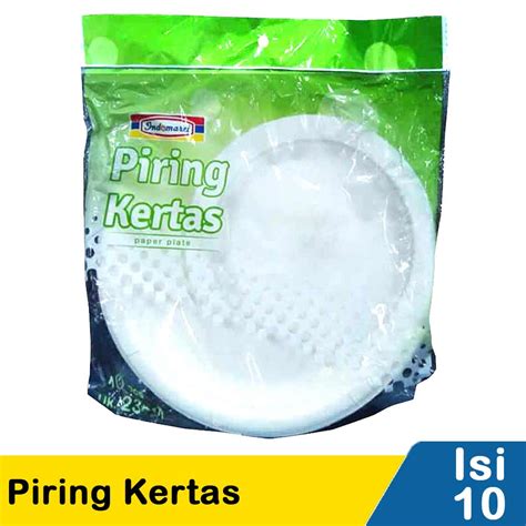 Indomaret Piring Kertas (10'S) | Klik Indomaret