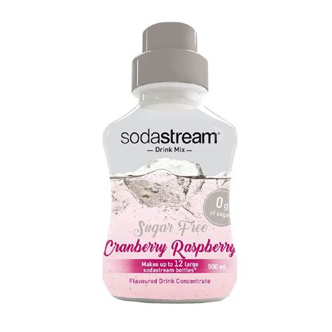 Sodastream Syrup Sugar Free Cran-Rasp 500ml | The Warehouse