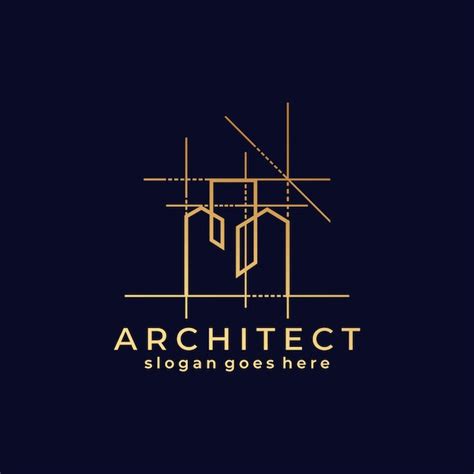 Premium Vector | Architect logo modern and premium vector design