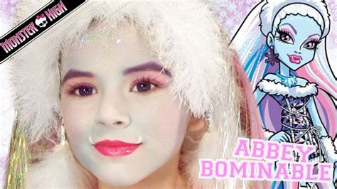 Abbey Bominable Monster High Doll Halloween Costume Makeup | Monster ...