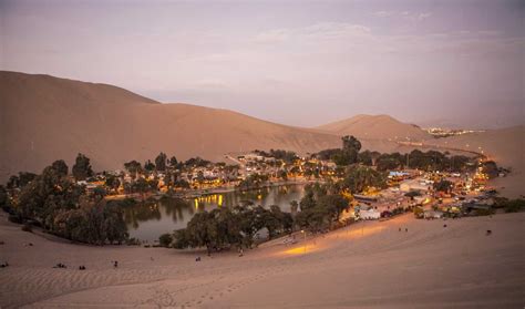 Huacachina Oasis in Peru