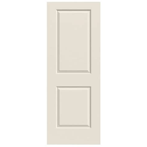 Shop JELD-WEN (Primed) Solid Core 2-Panel Square Slab Interior Door ...