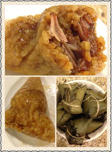 Glutinous rice dumpling -- Savory Dumplings!