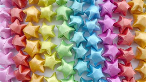 Origami Star - DIY Paper Origami Lucky Star Tutorial