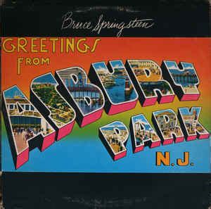 Bruce Springsteen - Greetings From Asbury Park, N.J. (1975, Santa Maria ...