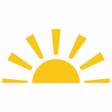 Half sun, solar sun, sun, sunrise, sunset icon - Download on Iconfinder