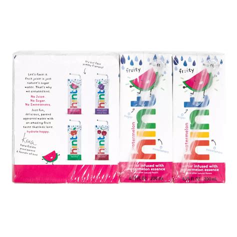 Hint Kids Watermelon Infused Water 6.75 oz Boxes - Shop Juice at H-E-B