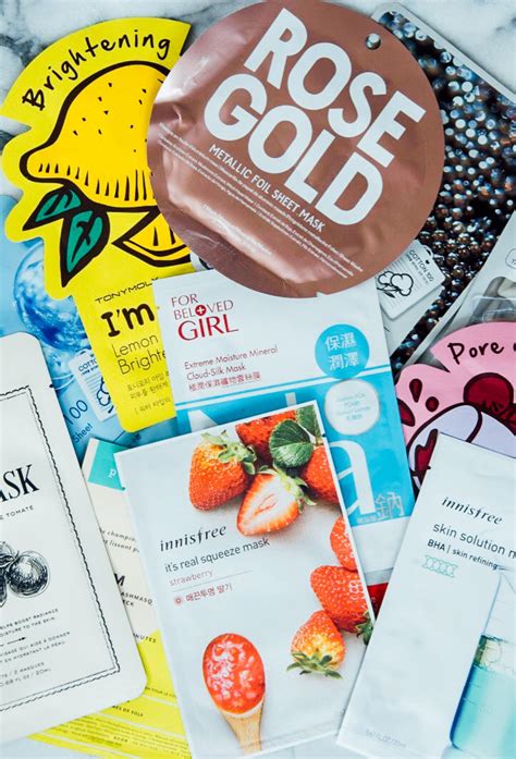 The Mini Guide to Sheet Masks