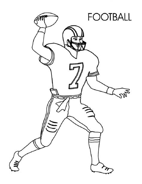 Free College Football Team Coloring Pages