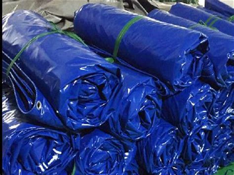 1000 *1000 18 * 18 Laminated Blue Waterproof PVC Tarp Roll Outstanding ...