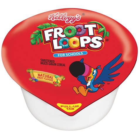 Kellogg’s® Froot Loops® Natural Fruit Flavors Sweetened Multi-Grain ...