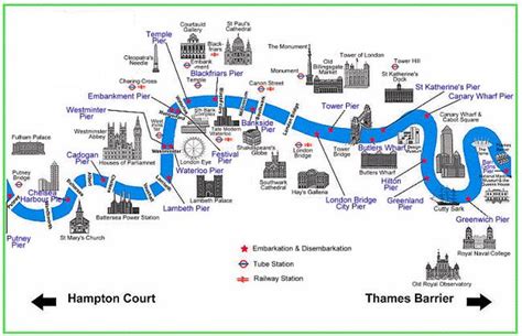 Thames River Map