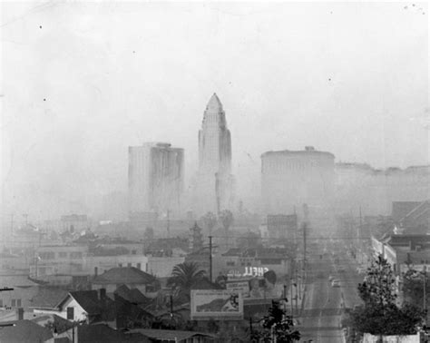 Happy 75 Years Of Smog, LA. We Don't Wear Gas Masks Anymore But The Air ...