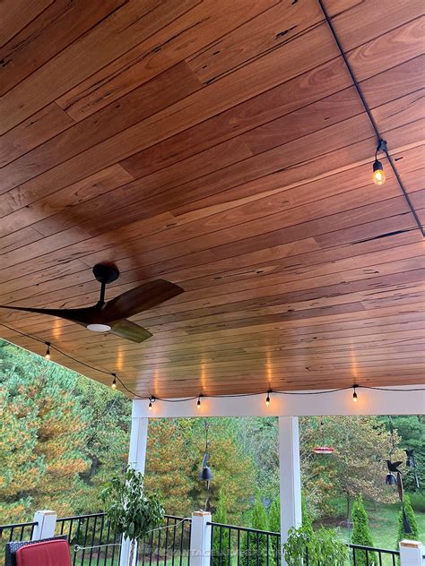 Exterior Tongue And Groove Ceiling Planks | Shelly Lighting