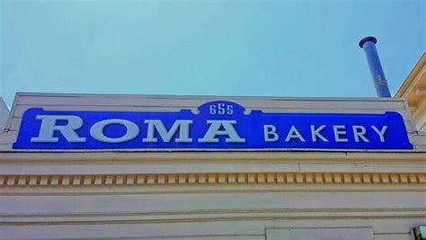 Menu at Roma Bakery, San Jose