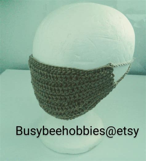 Crochet Face Mask Pattern Crochet Face Mask Instant Download - Etsy