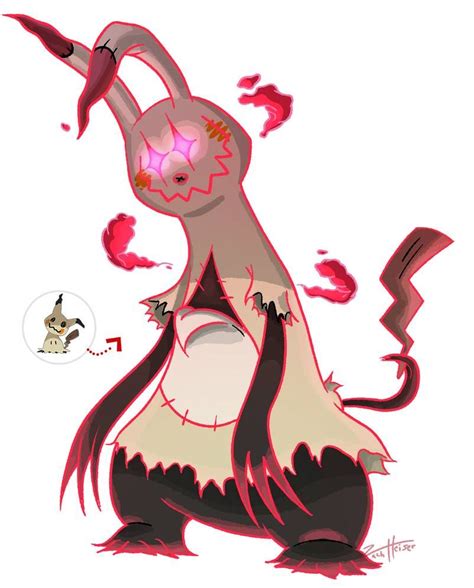 Gigantamax Mimikyu by Zistheone on DeviantArt | Mimikyu, Pokemon ...