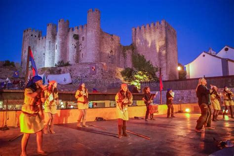 Annual Medieval Festival in Obidos in Portugal Editorial Image - Image ...