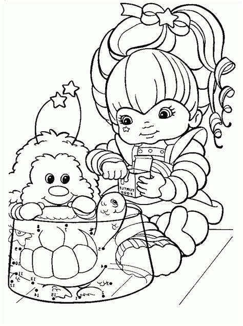 Coloring Pages Rainbow Brite - Coloring Home