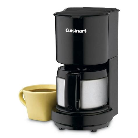 Cuisinart 4 Cup Coffee Maker with Stainless Steel Carafe (Certified ...