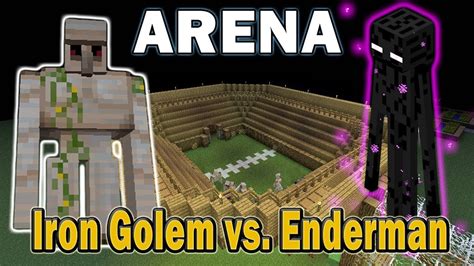 Enderman Vs Iron Golem