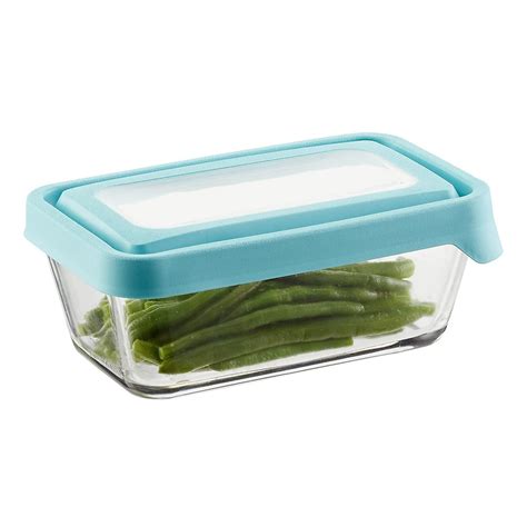 Anchor Hocking Glass TrueSeal Rectangle Food Storage Containers with ...