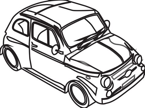 Car Black and White Clipart - Free Download