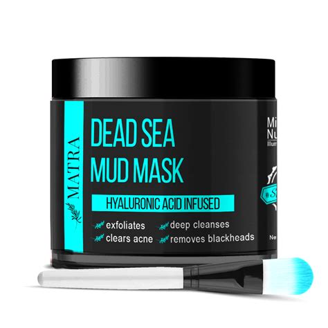 Dead Sea Mud Mask | Matra Skin Care Essentials | Anti-Acne Face Mask