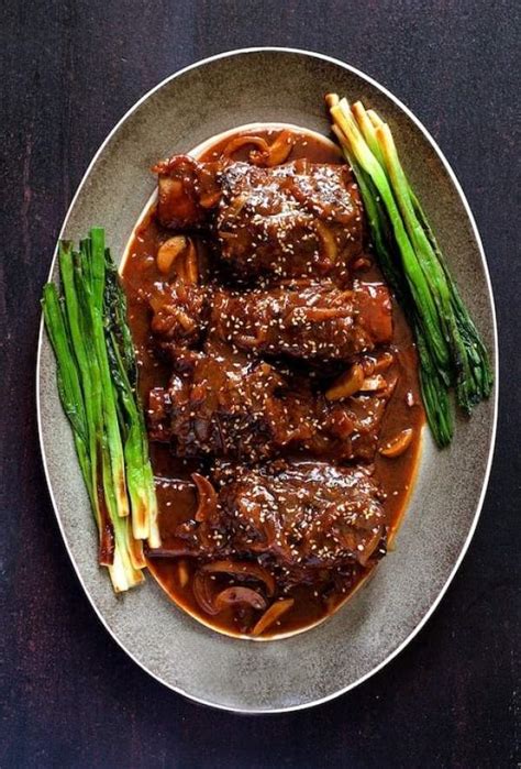 Korean Braised Beef Short Ribs - From A Chef's Kitchen