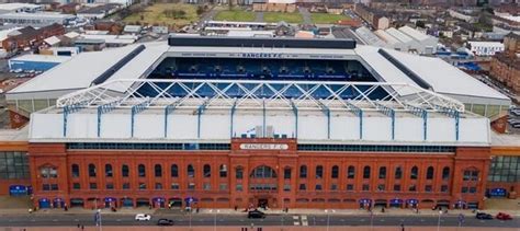 Ibrox Stadium Seating Chart with Rows and Seat Numbers 2024