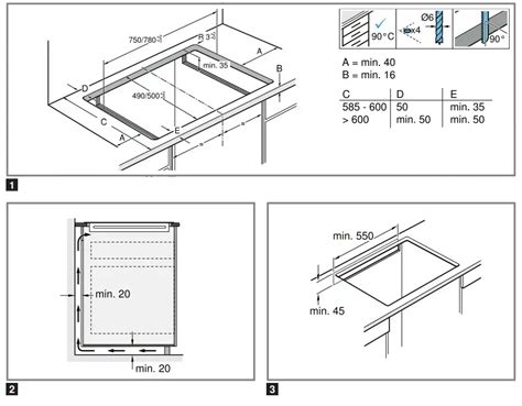 BOSCH PXV875DV1E Induction Hob Installation Guide, 45% OFF