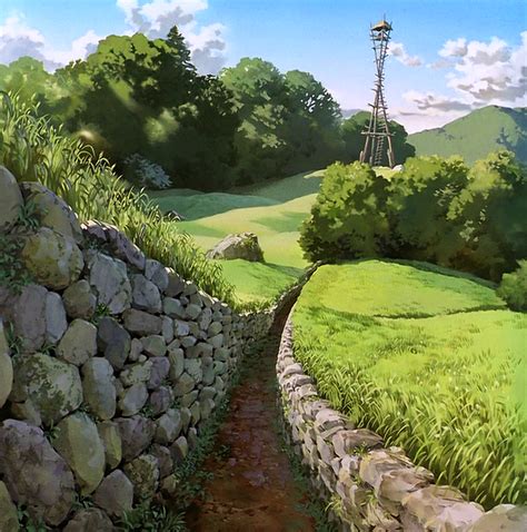 Anime Studio Ghibli Scenery