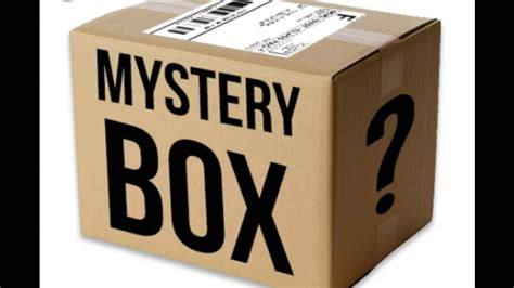 Opening a mystery box. - YouTube